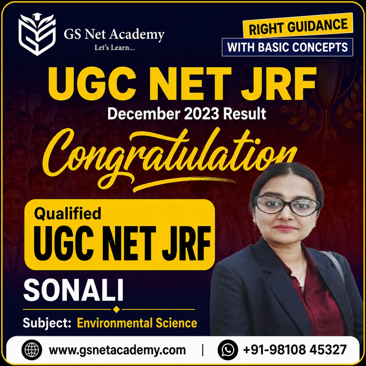 GS Net Academy result
